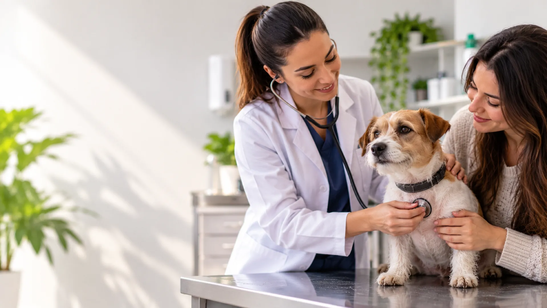 Tutor observando o comportamento do cão em casa antes de levá-lo ao veterinário
